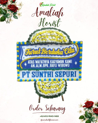 Papan Bunga Duka di Bekasijaya