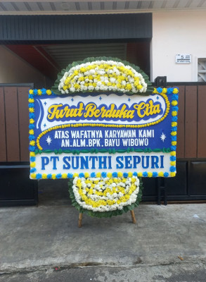 Papan Bunga Duka di Bekasijaya